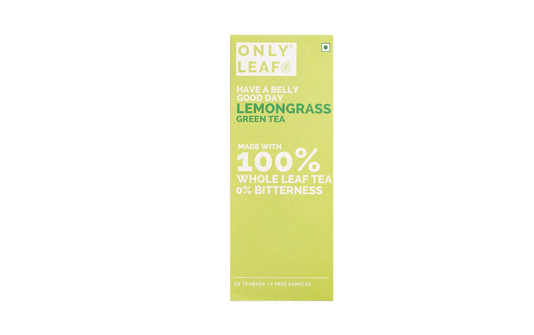 Only Leaf Lemongrass Green Tea    Pack  27 pcs